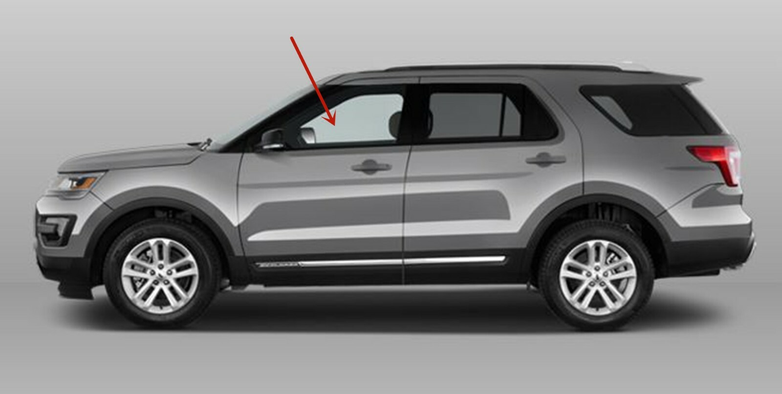 Fits 2011-2019 Ford Explorer Driver Side Left Front Door Glass Window Tempered