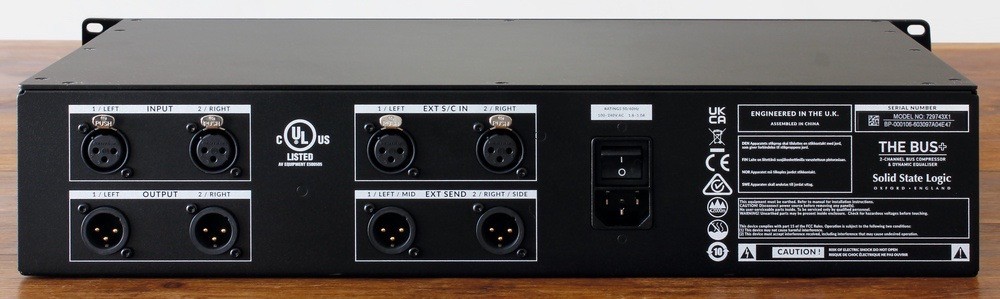 Solid State Logic SSL The Bus+ The Ultimate Bus Compressor