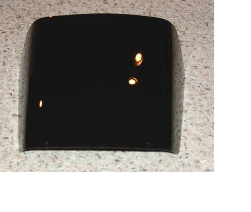 HONDA NIGHTHAWK CB700S WINDSCREEN/WINDSHIELD BLACK 84-86'