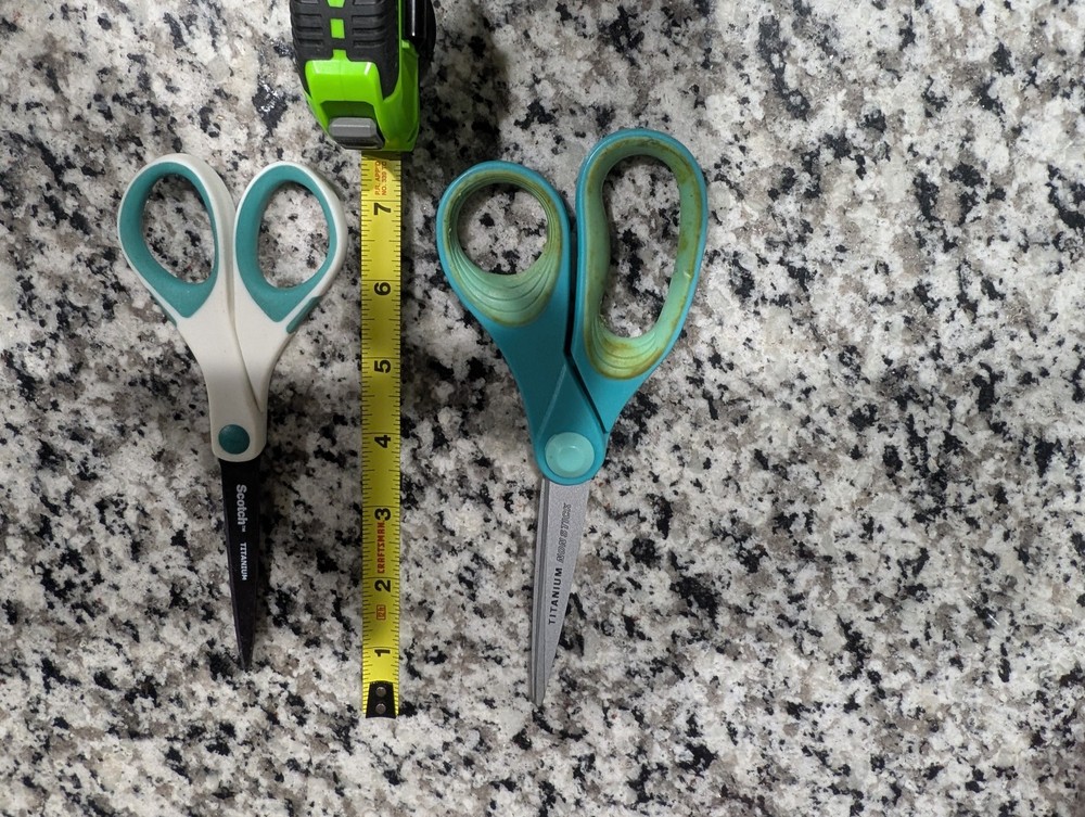 scotch titanium scissors & Titnaium Nonstick