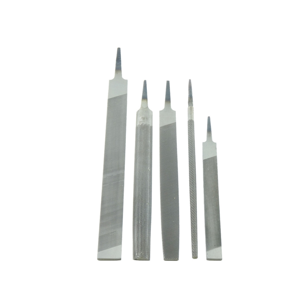 K-Tool 72505 5-pc Assorted Mill Cut Bastard File Set