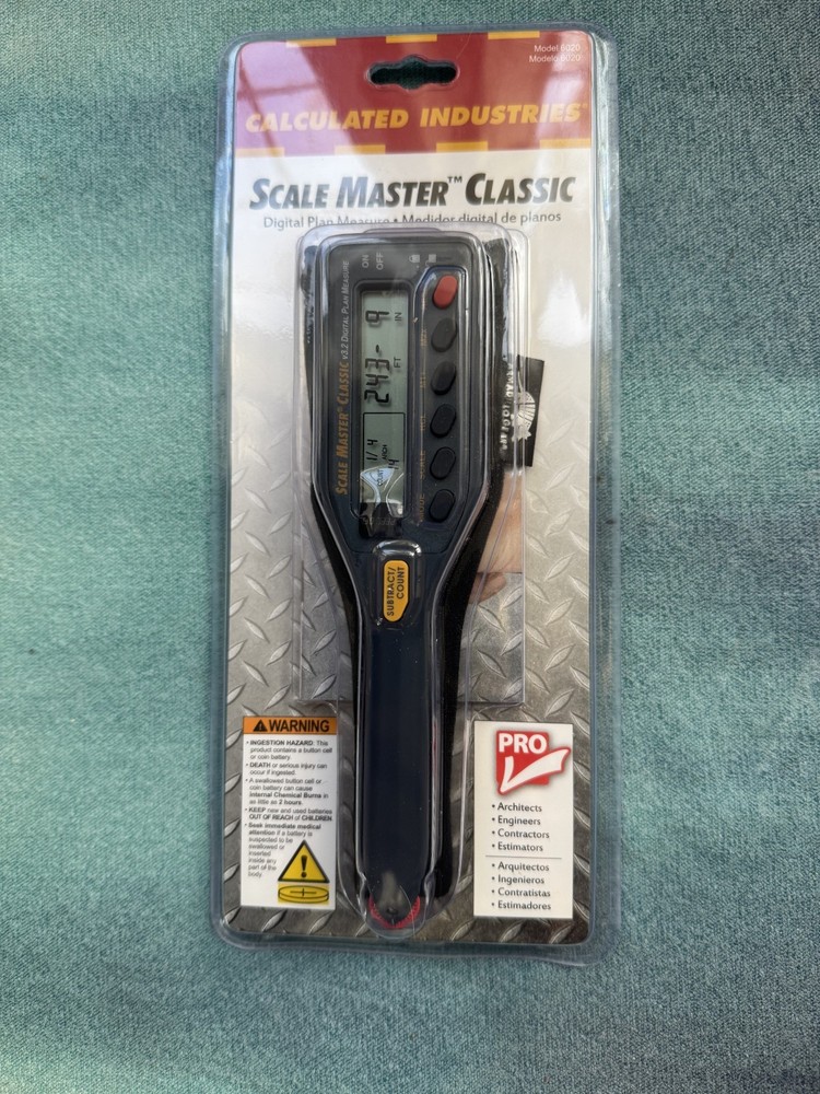 Scale Master Classic, Calculated Industries, Model 6020