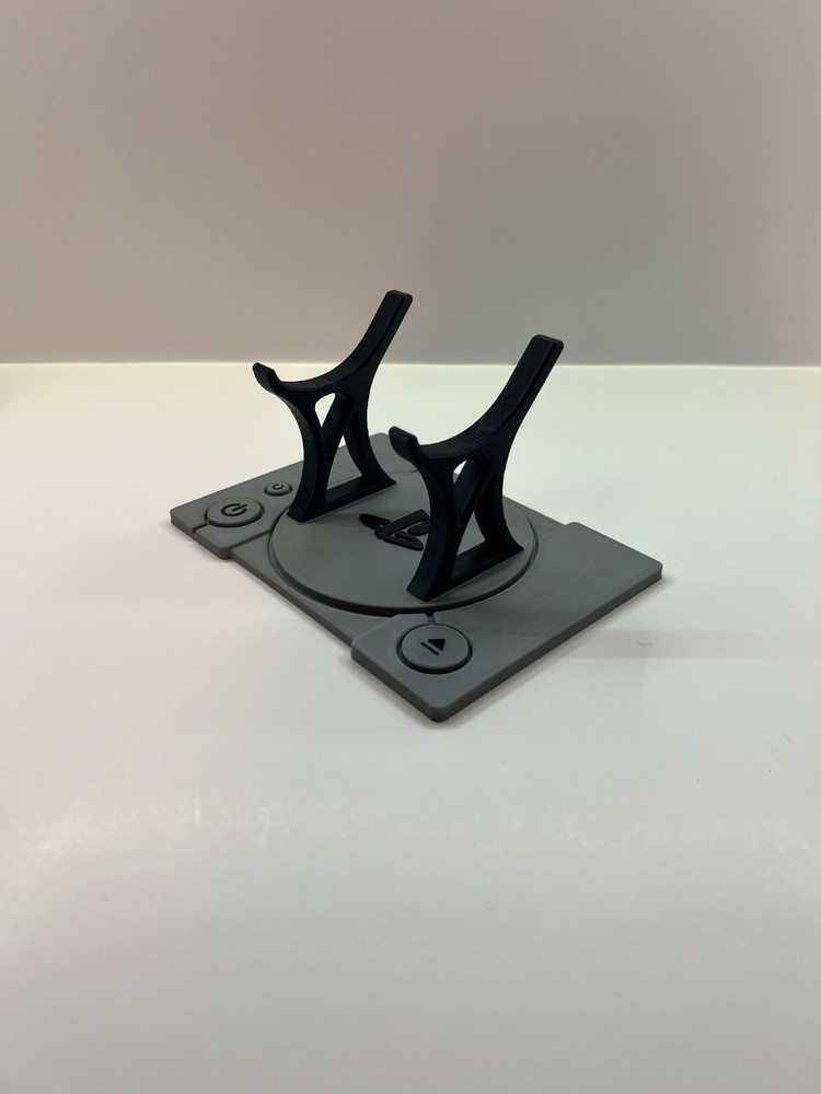 PlayStation 1 Inspired Controller Stand | Retro PS1 Themed Controller Holder
