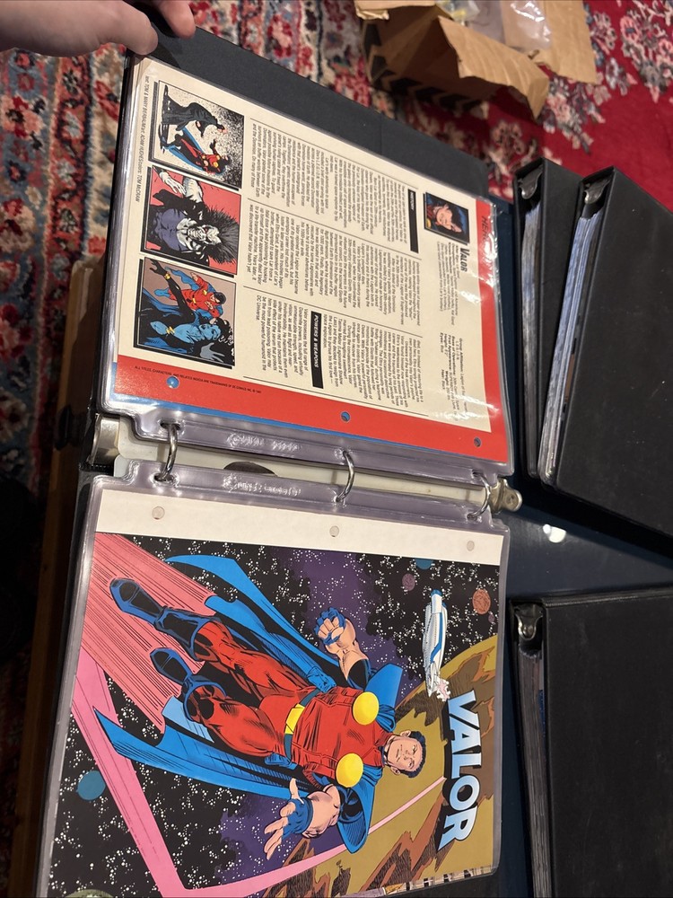 Comic Book Bio Binders