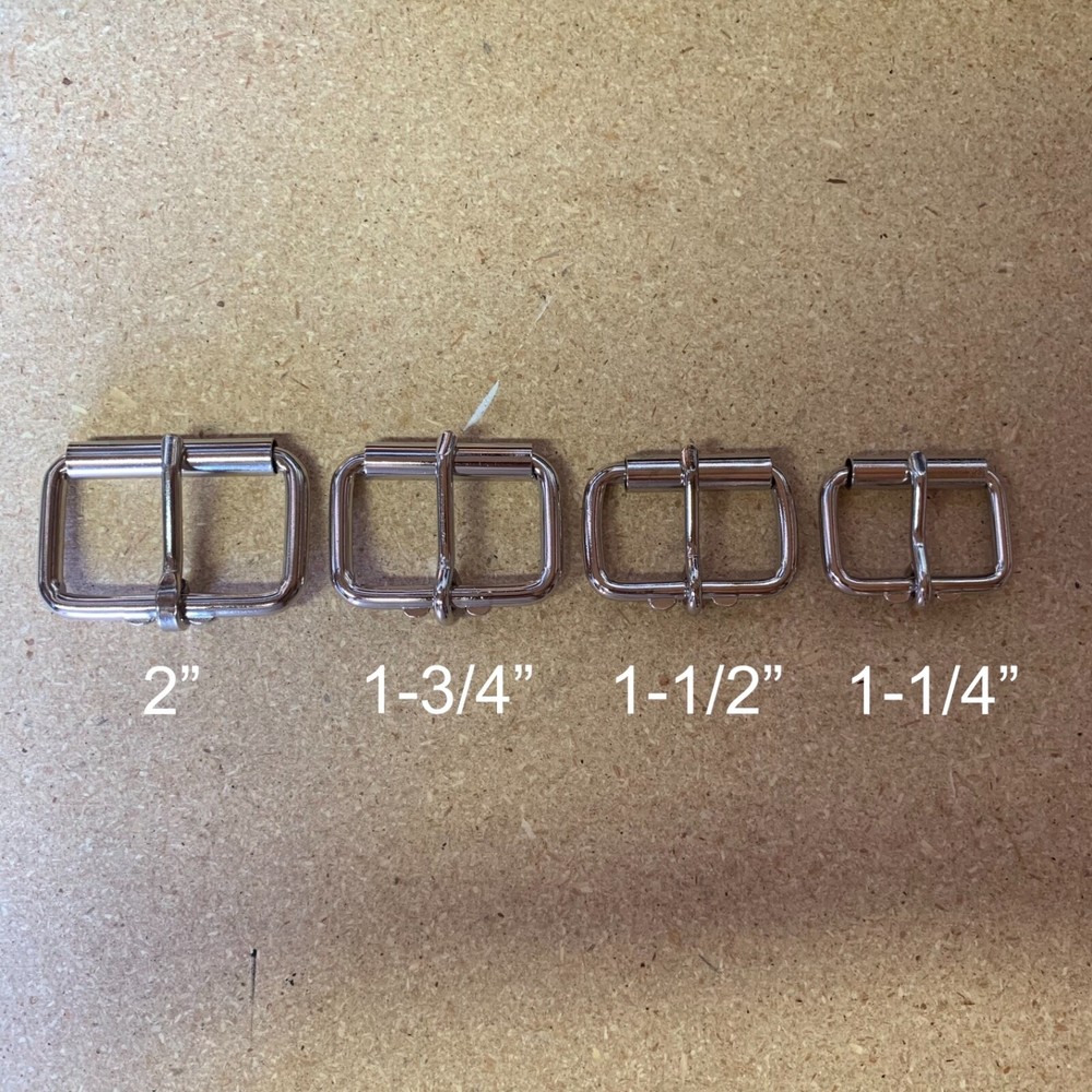 Heavy Duty Stainless Steel Roller Buckles for Custom Leather Belts