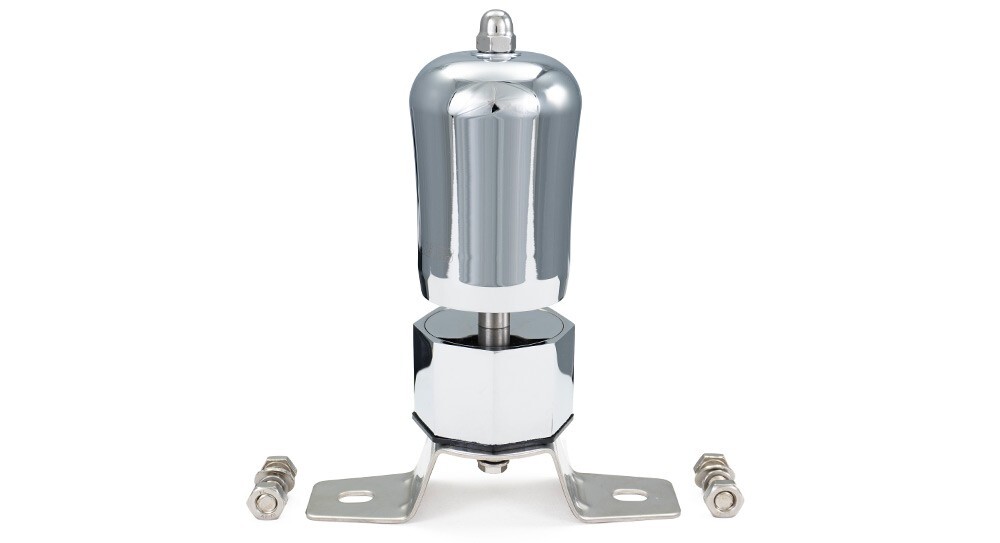 HornBlasters Chrome Brass Air Whistle - Accepts 1/4" Air Line