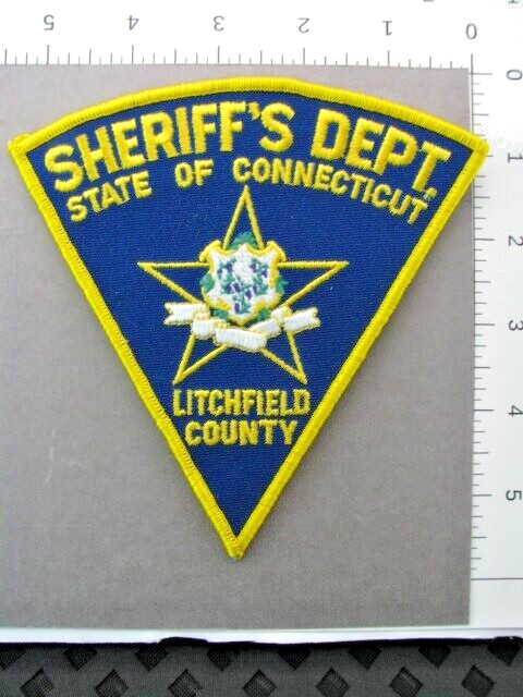 Connecticut LITCHFIELD COUNTY SHERIFF'S DEPT Patch