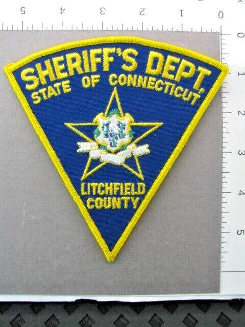 Connecticut LITCHFIELD COUNTY SHERIFF'S DEPT Patch
