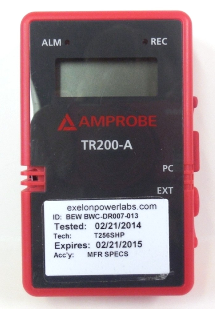 AMPROBE, DATA LOGGER, TEMPERATURE AND HUMIDITY TR200-A, NIB