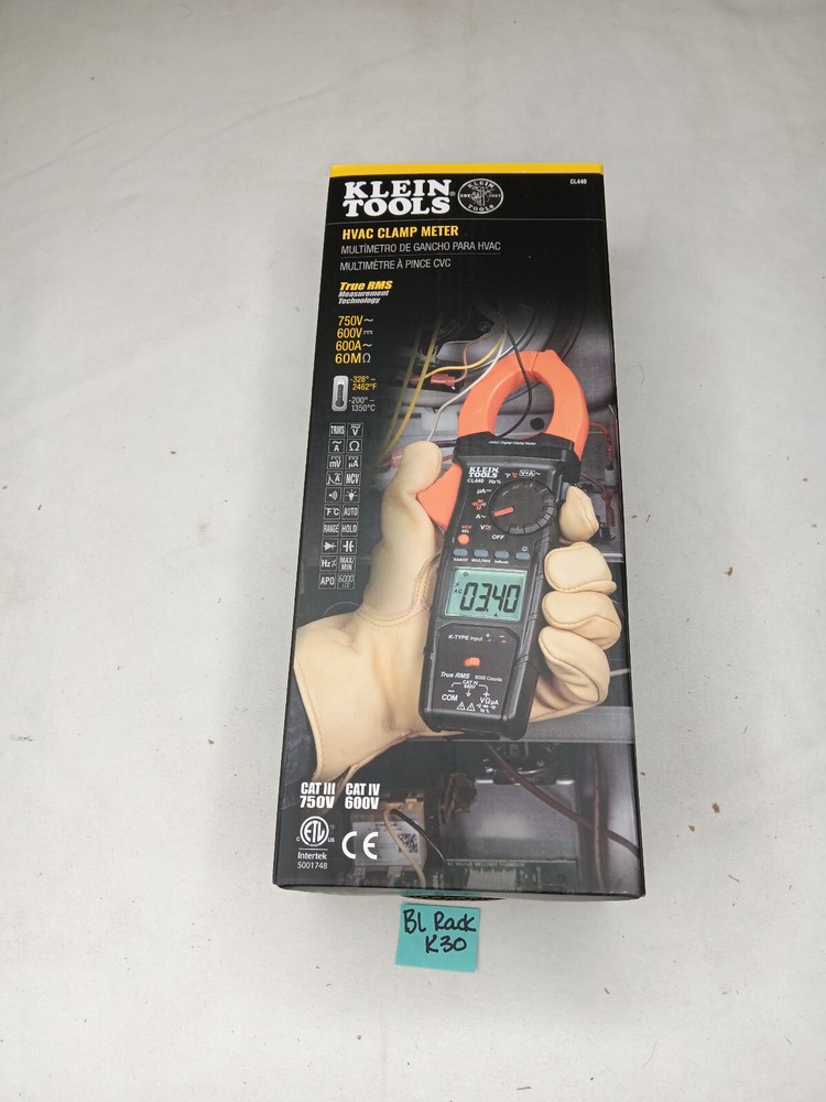 KLEIN TOOLS HVAC CLAMP METER CL440
