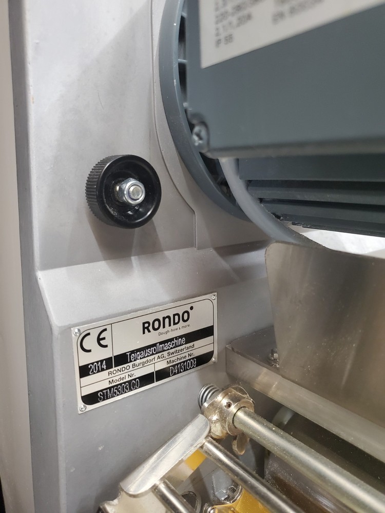 RONDO STM5303 CO DOUGH SHEETER ROLLER