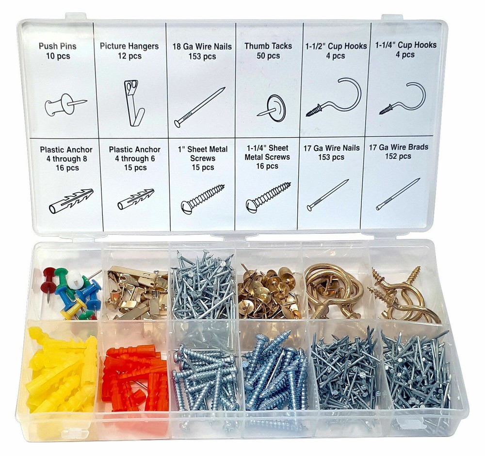 HOME HARDWARE ASSORTMENT 600PC