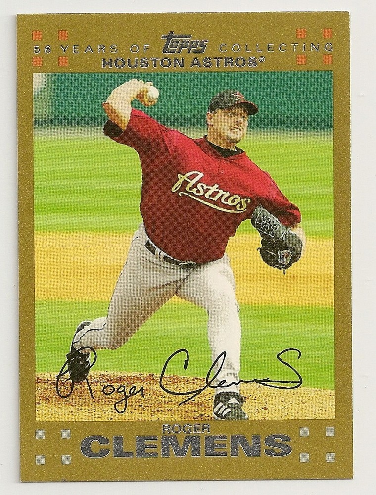 2007 Topps Gold  -  Finish Your Set