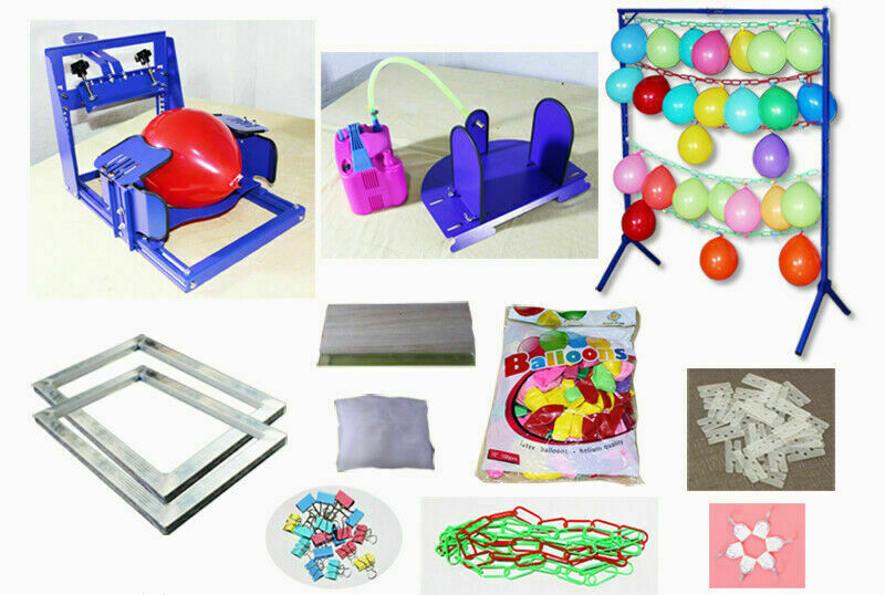 TECHTONGDA Manual Printer for Ballon One Color Screen Printing Kit