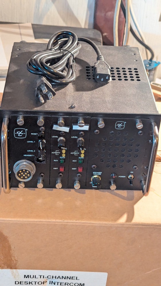 Walker / David Clark Multi-Channel Desktop Intercom 40543G-01 NIB