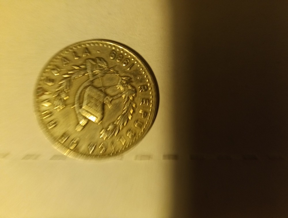 1989 Guatemala 25 Centavos L2
