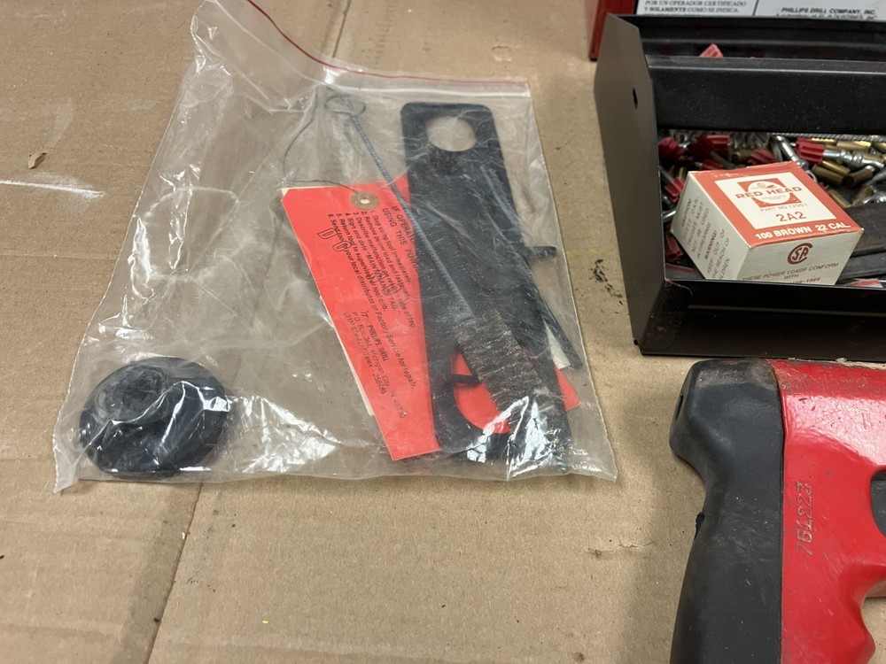 Red Head 721 Powder Actuated Toolbox kit