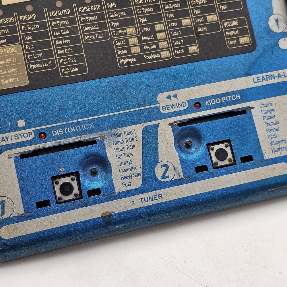 Digitech RP7 Valve Guitar Tube Preamp Multi Effects Processor - Untested As Is