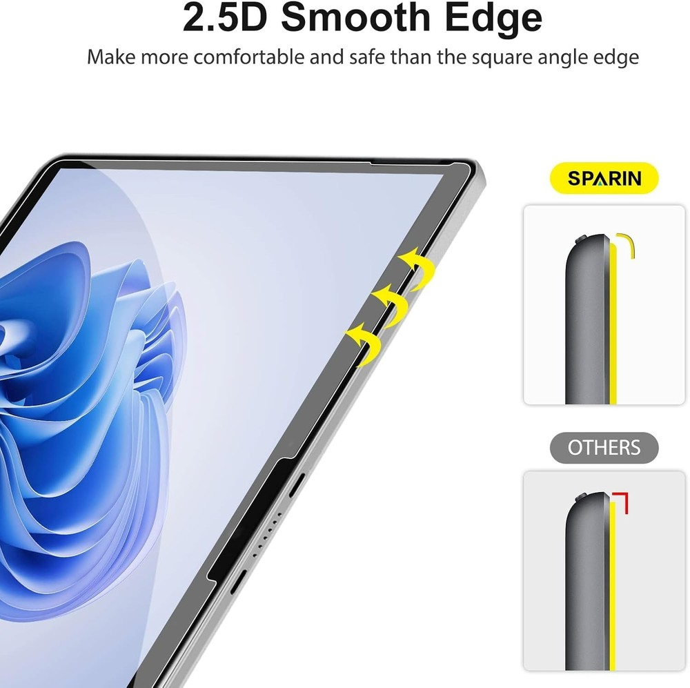 2 Pack] Protector for Surface Pro 11 2024/Microsoft Surface Pro 9/Surface Pro...