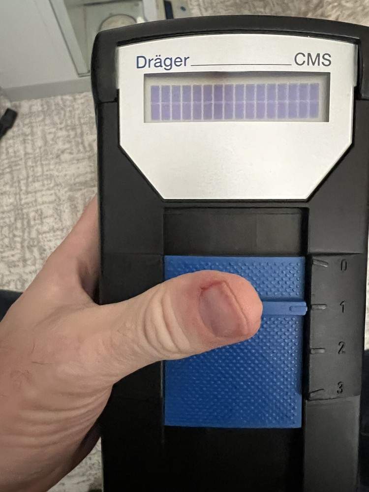 Dräger CMS Analyzer Chip Measurement System Gas Detector + CMS Analyzer