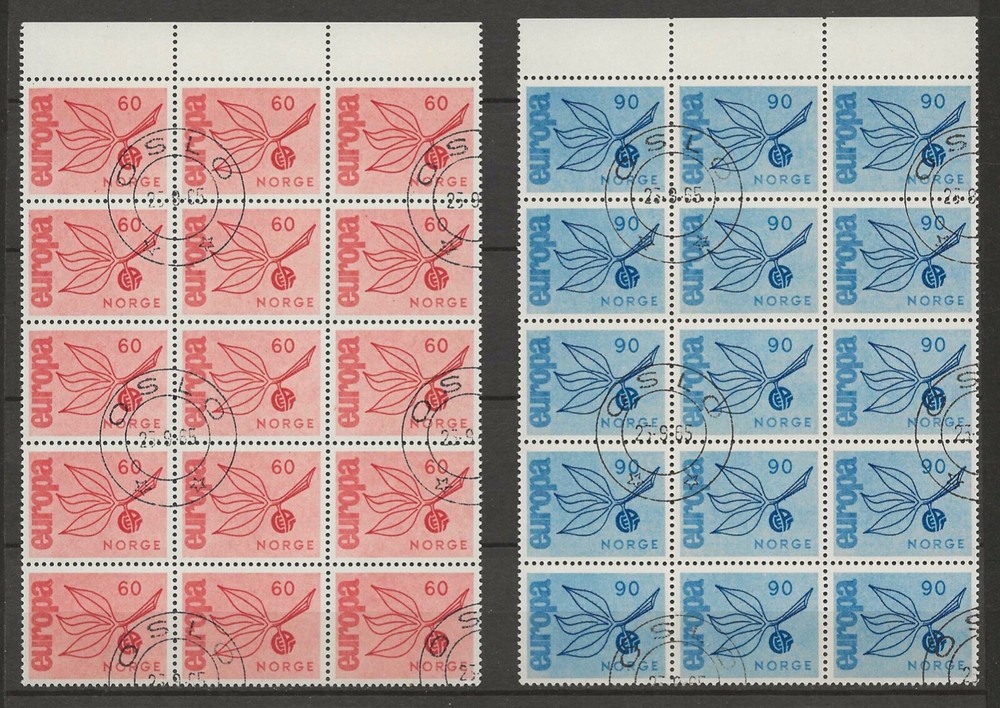 Norway 1965 Europe used (a215)