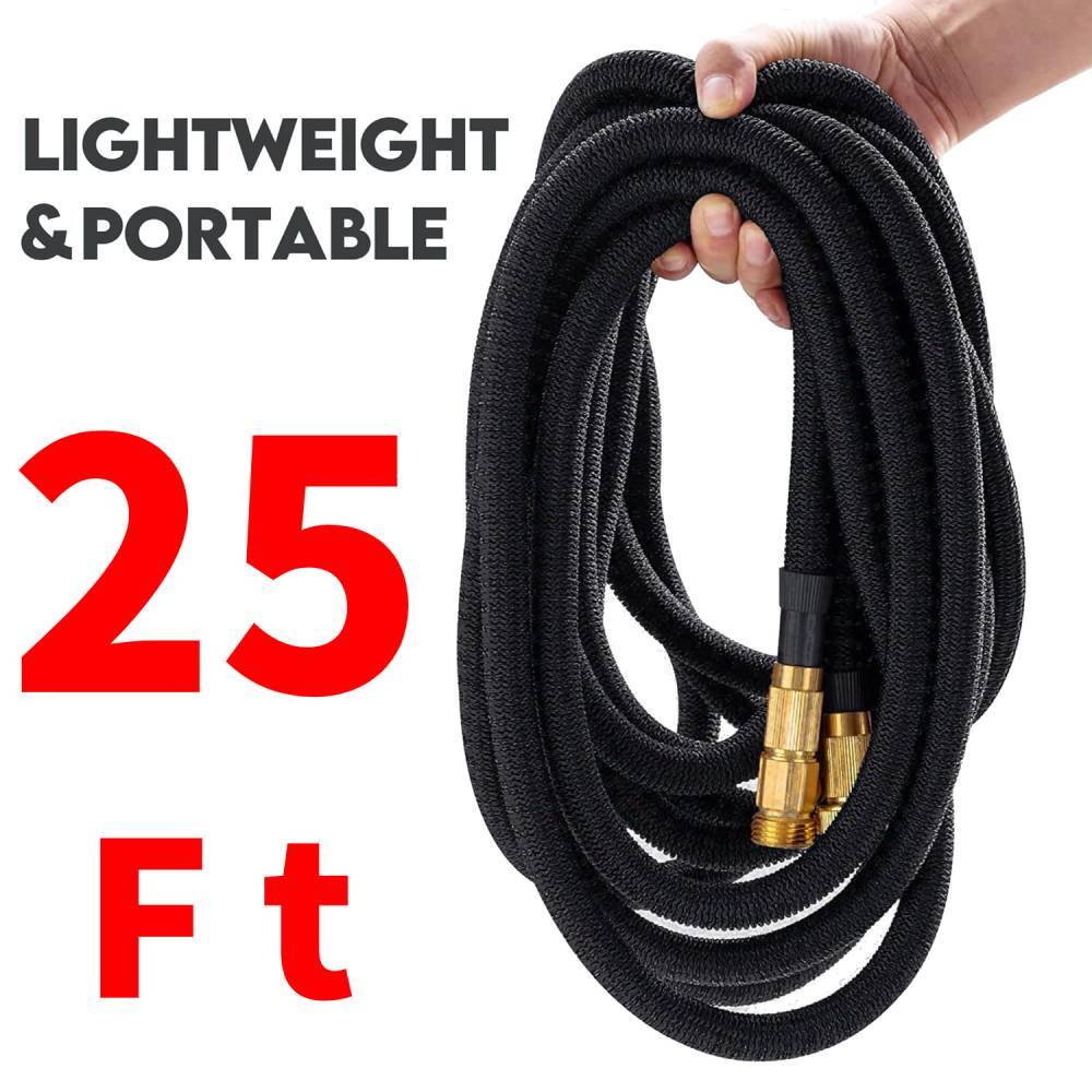 5 Time Stronger Deluxe Expandable Flexible Garden Hose Water Hose 25 50 75 100FT