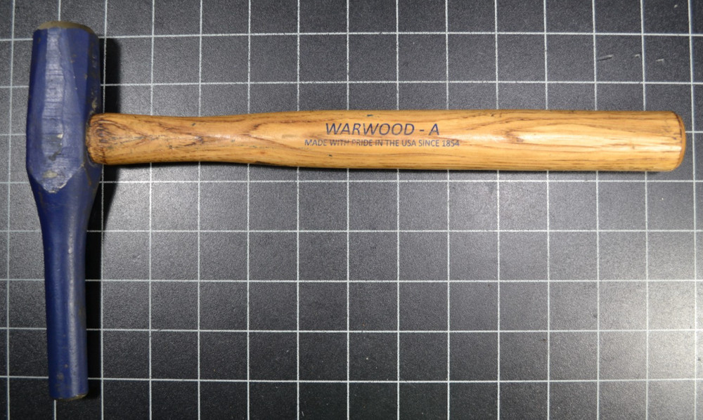 WARWOOD - BLACKSMITH PUNCH - 7/8" - ORIGINAL HANDLE