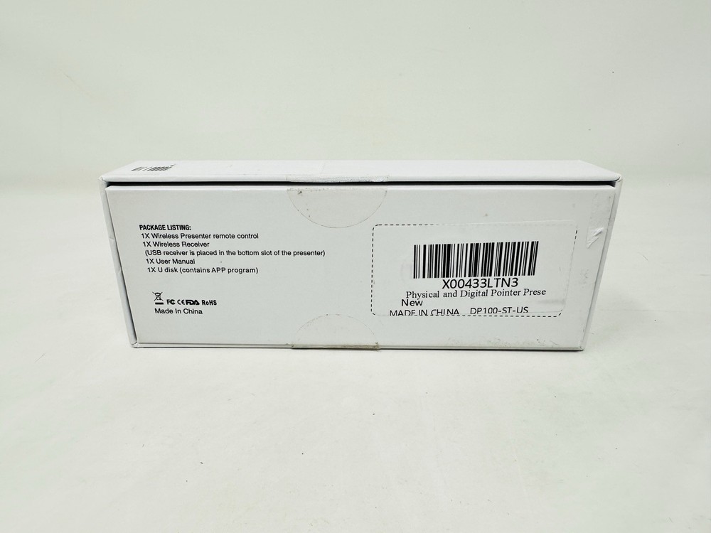 Physical & Digital Pointer Clicker Remote For Presentations w/Laser NEW Open Box