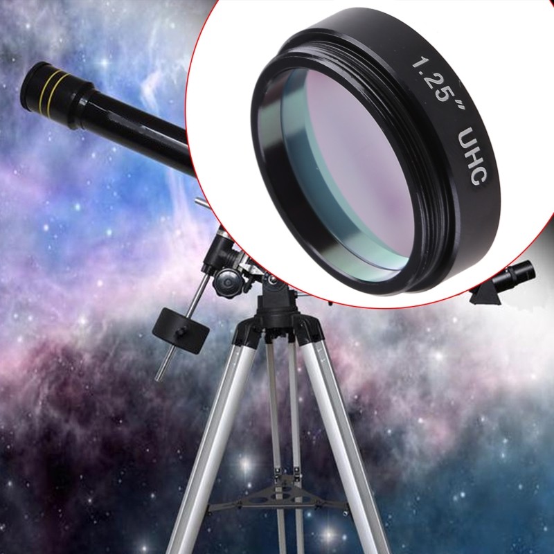 1.25 Inch UHC Light Pollution Reduction Filter Improve for Image Contrast Telesc
