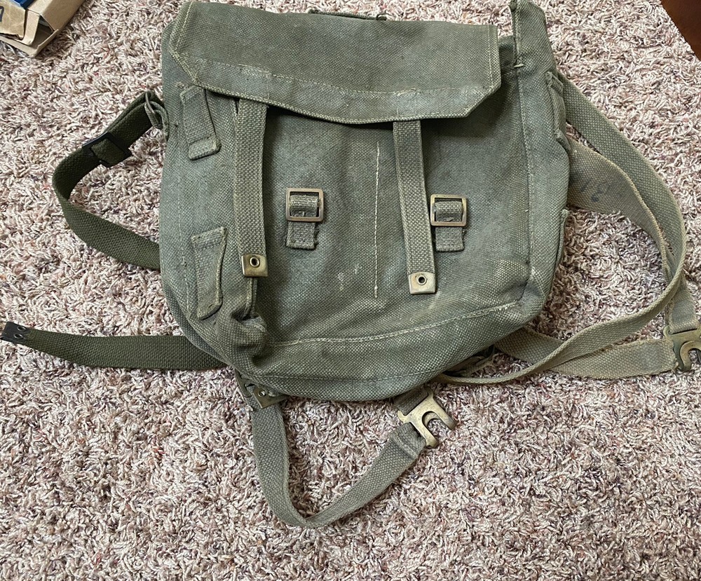 Original WW2 WWII British US Army Small Pack Strap