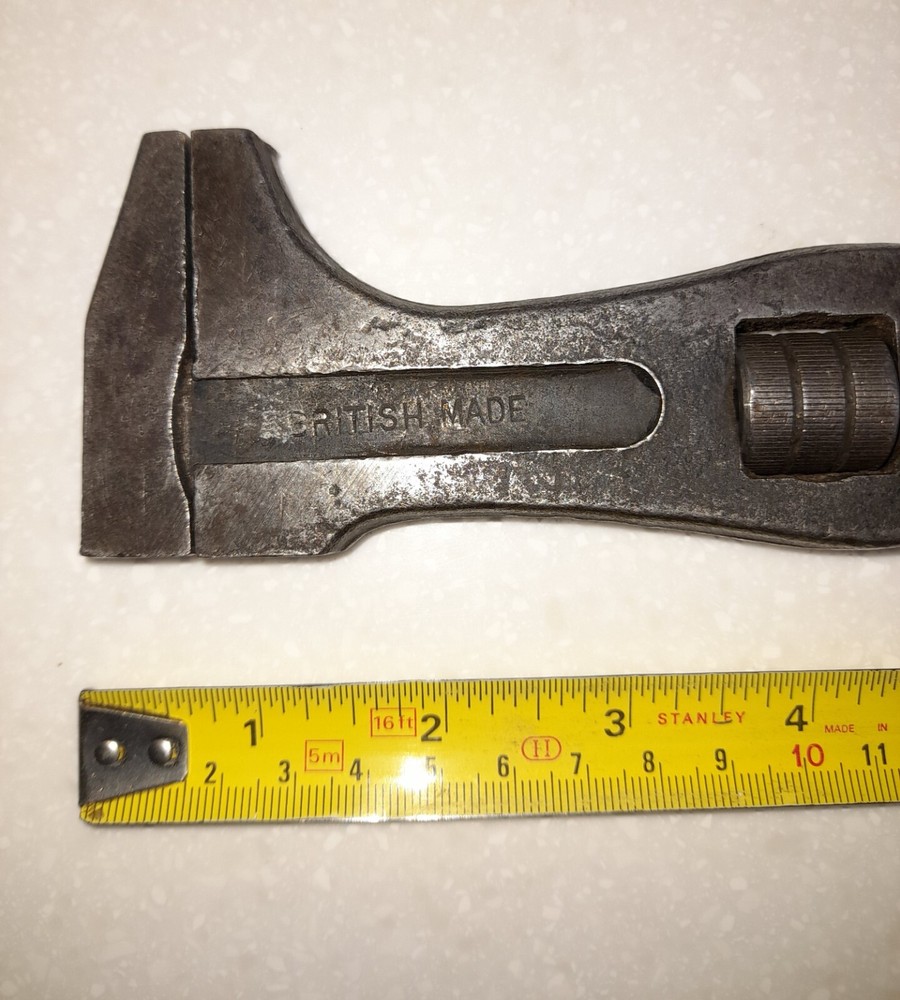 Adjustable Spanner, 6" long, for classic car toolkit. Price reduced.