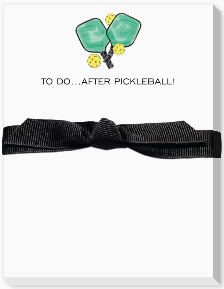 "To Do After Pickleball" - "Mini" Notepad - Great for taking notes  - 50 Sheets