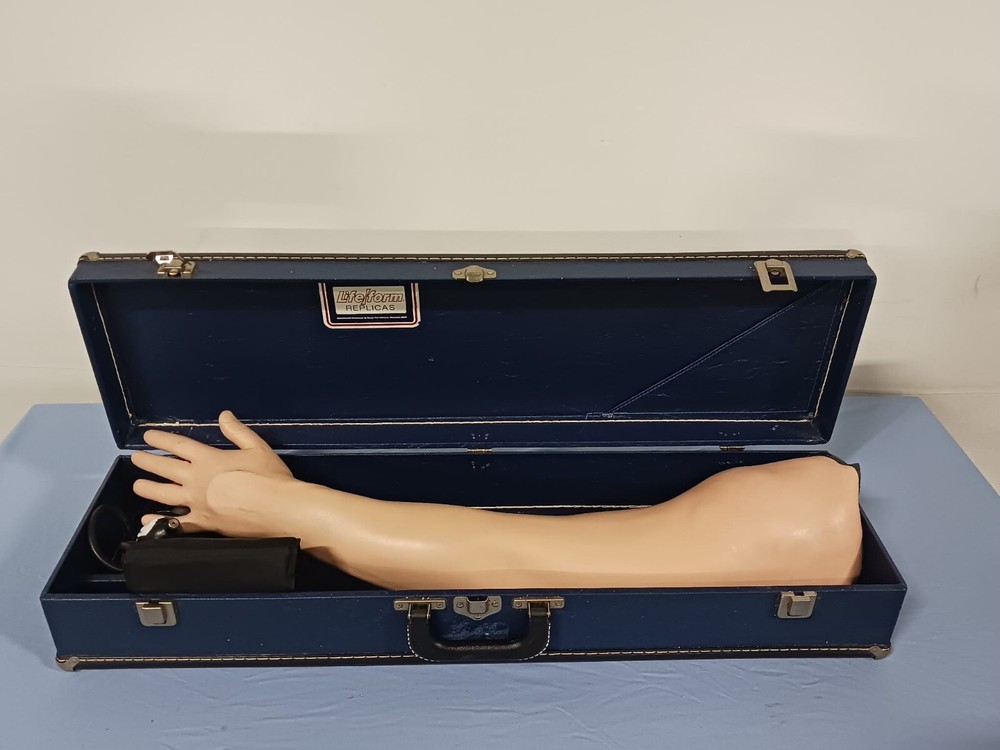 Nasco Lifeform Replicas Left Arm Training Simulator w/ Case