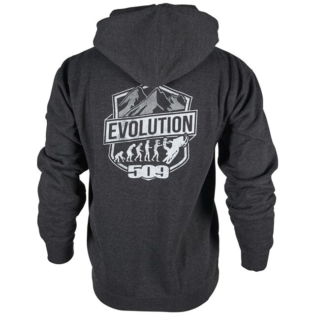 509 Men's Evolution Zip Hoody 509-CLO-E15Z Med - Black