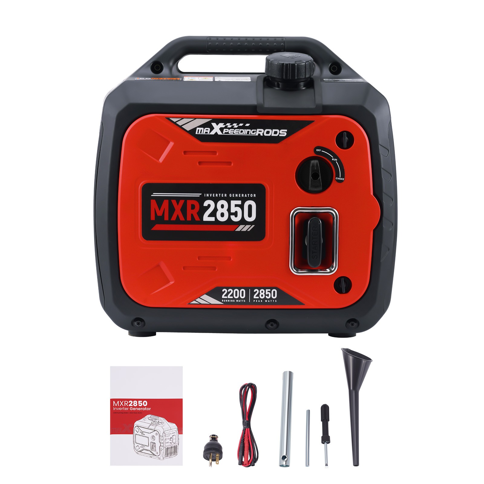 2850W Portable Inverter Generator Gas Powered Quiet Eco Parallel Ready