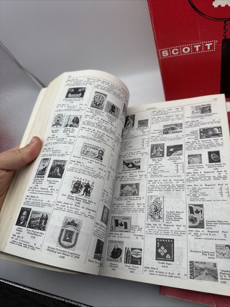 Scott 1980 Standard Postage Stamp Catalogue Vol 1-4 Complete Set