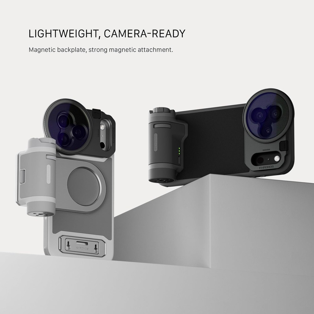 Tilta Khronos Lite Case Compatible with iPhone 17 Pro | Lightweight Mobile Cage