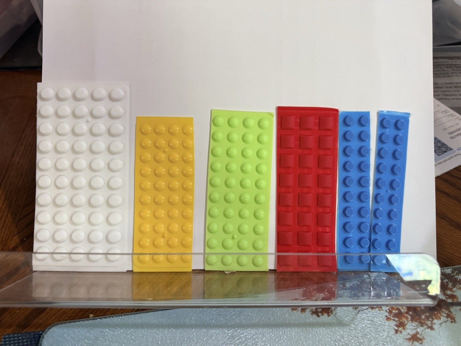 194pcs Bump Dots for Visually Impaired, Silicone Braille Stickers Low Vision ...