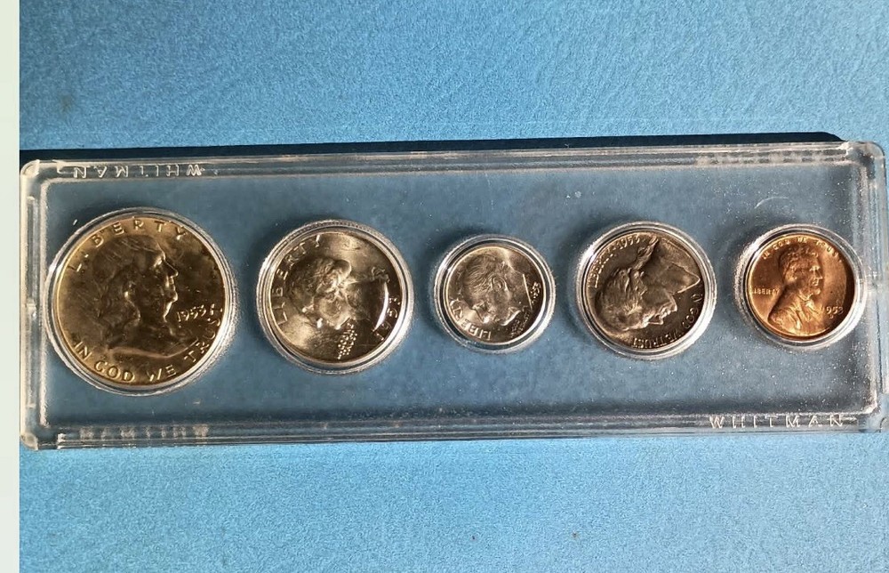 1953 Five Coin Set circulated Or Better