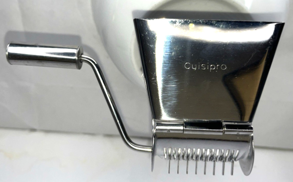 Cuisipro Stainless Steel Herb Grinder Hand Held Mill Shredder