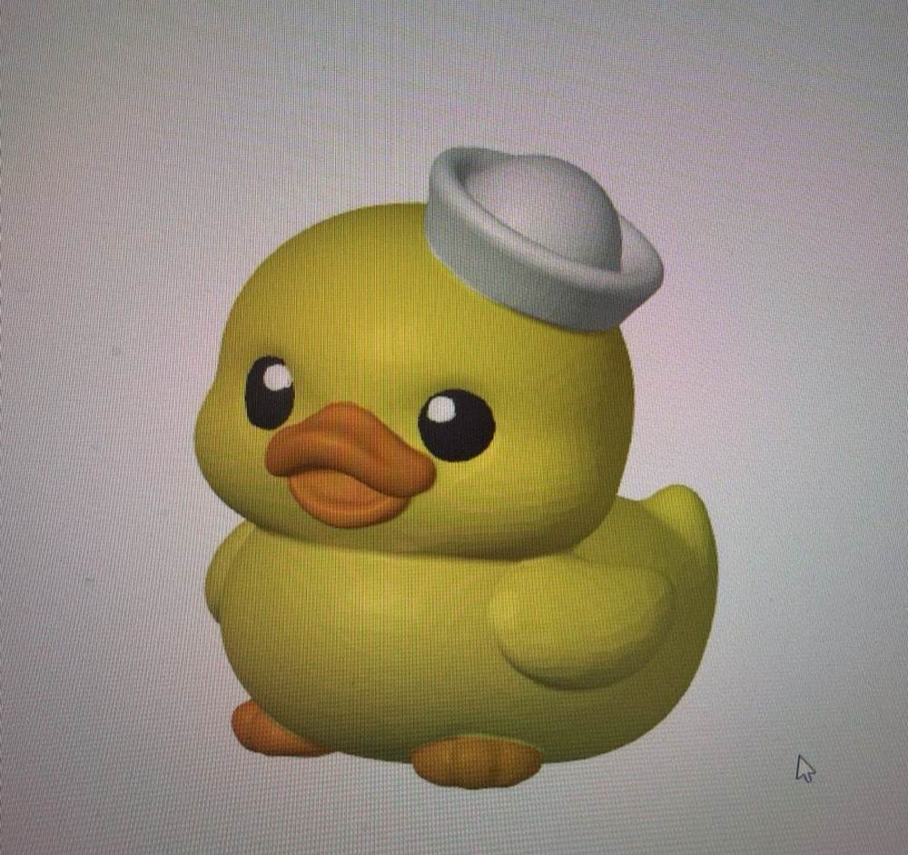 3D Printed Jiggle Pet Duck Version 2