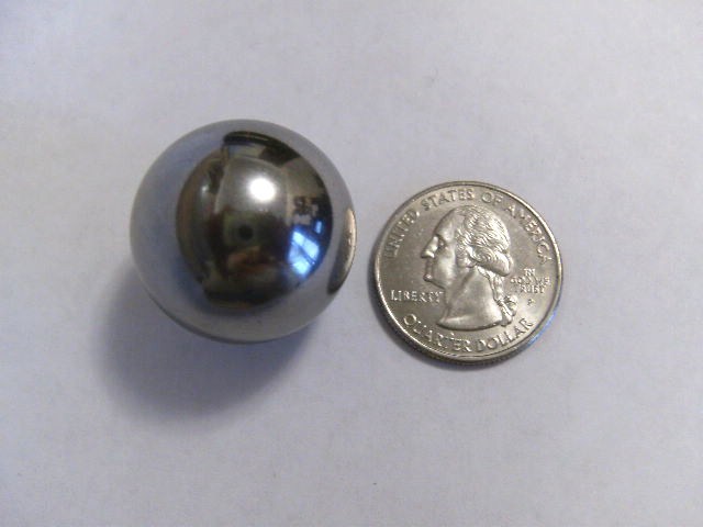 FIVE (5) 1 inch Unhardened Steel Balls CAN BE DRILLED or MACHINED