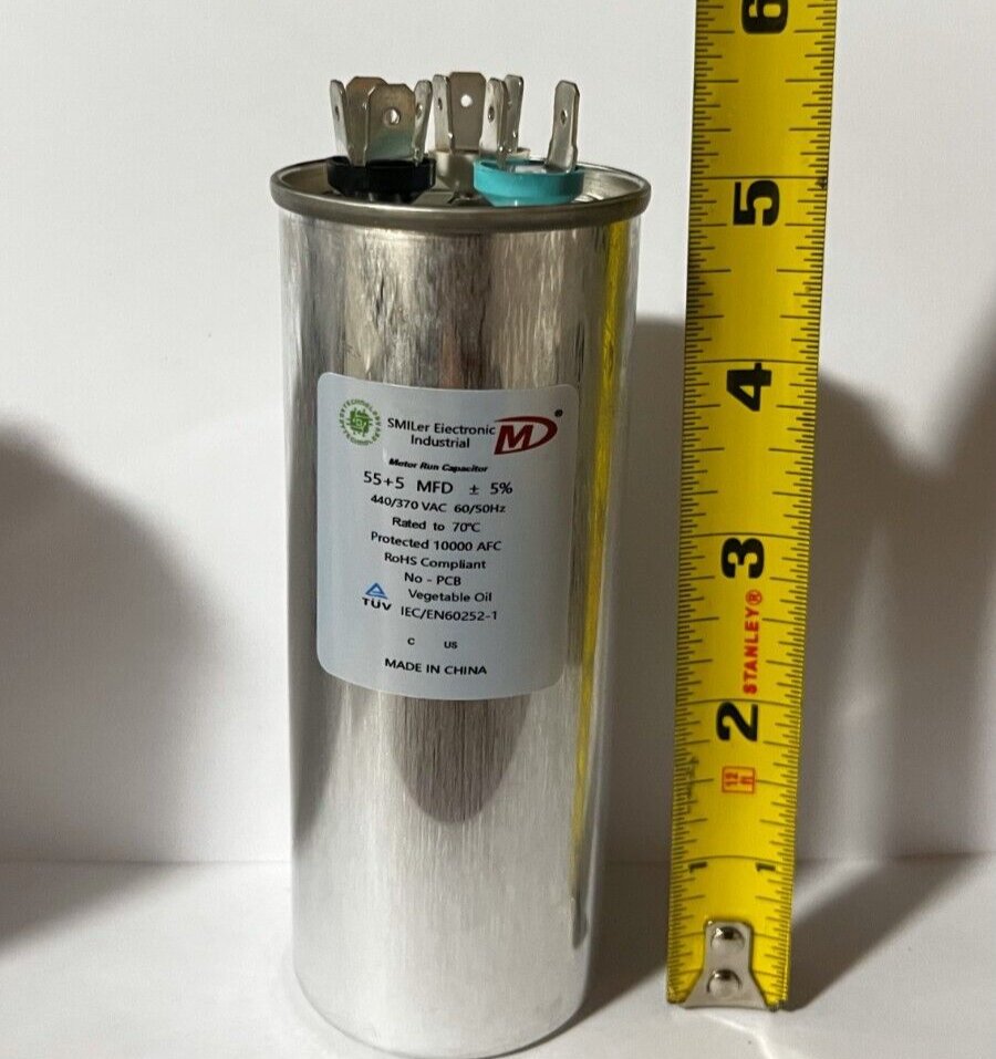 Motor Dual Run Capacitor 35/5 40/5 45/5 50/5 55/5 70/5