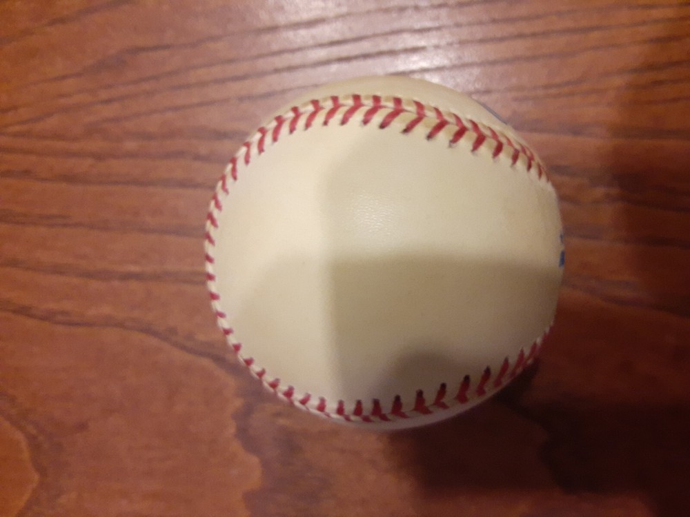 Sandy Almoar Jr Autographed Baseball