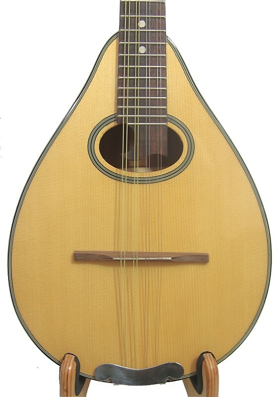 A style Mandolin Solid Spruce top Mahogany back with soft bag, TKMI series