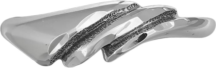 Diamond Cut Breaking Waves Ring