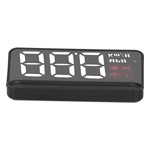 OBD2 HUD Multi Function Gauge with Alarm, Reminder for Speed, Temperature,