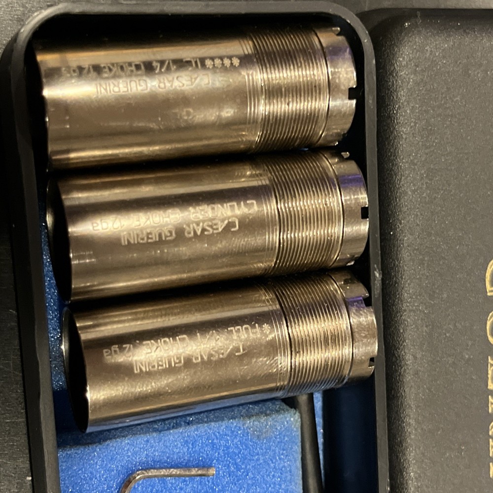 Caesar Guerini Flush Chokes Cyl, Full , Imp Cyl W/ Case