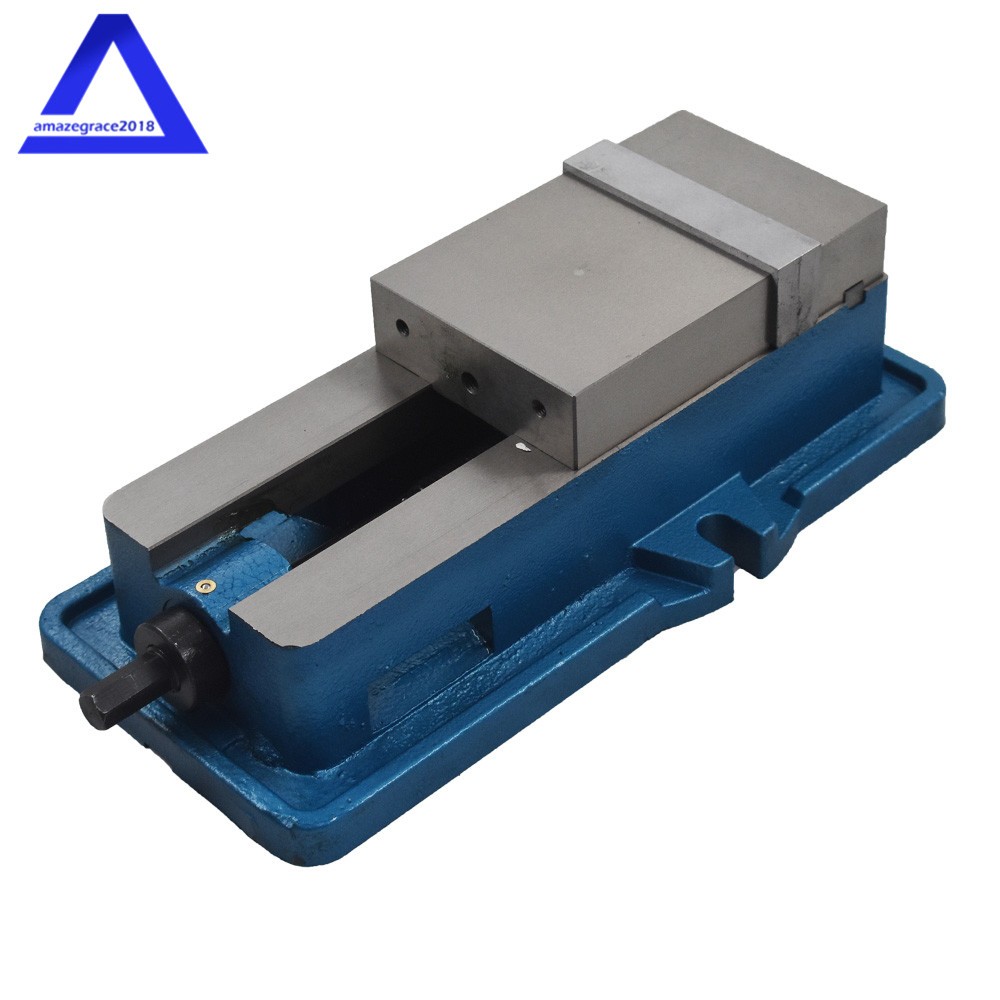 4" Lockdown CNC Milling Machine Bench Vise Clamping Vice Precision Without Base