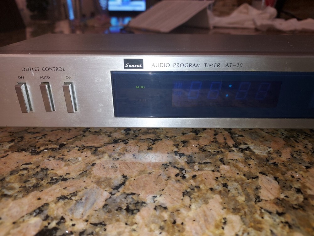 Sansui Audio Program Timer Model no AT-20 WORKING CONDITION
